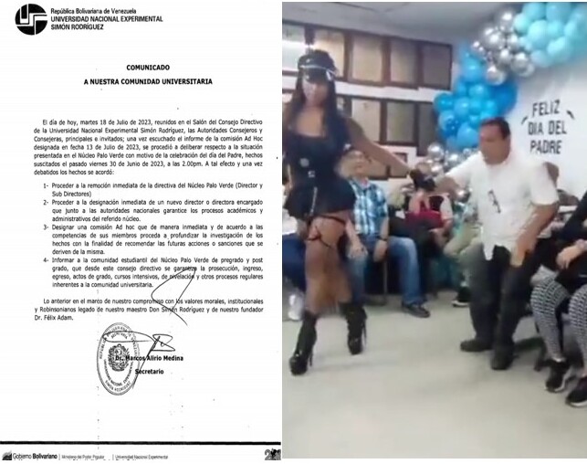 Polémica con stripper en la Universidad Simón Rodríguez demuestra la necesidad de fomentar el respeto por la dignidad humana en universidades