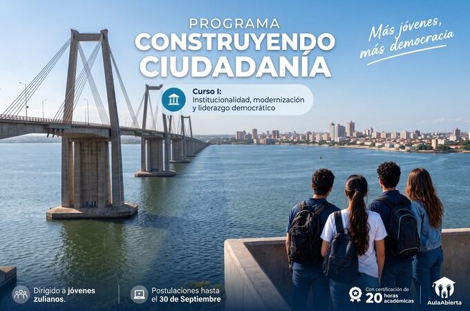 Inició el Programa "Construyendo Ciudadanía" que formará a jóvenes del Zulia